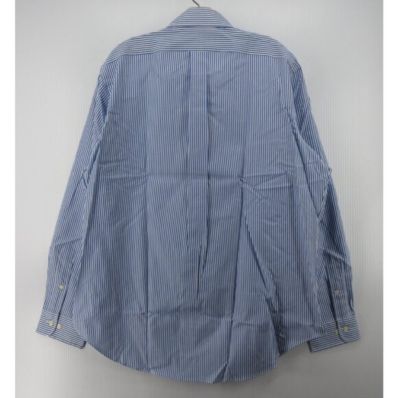 Ralph Lauren Shirt 16 Oxford Cloth OCBD Pinstriped Classic Fit NEW - Picture 10 of 14